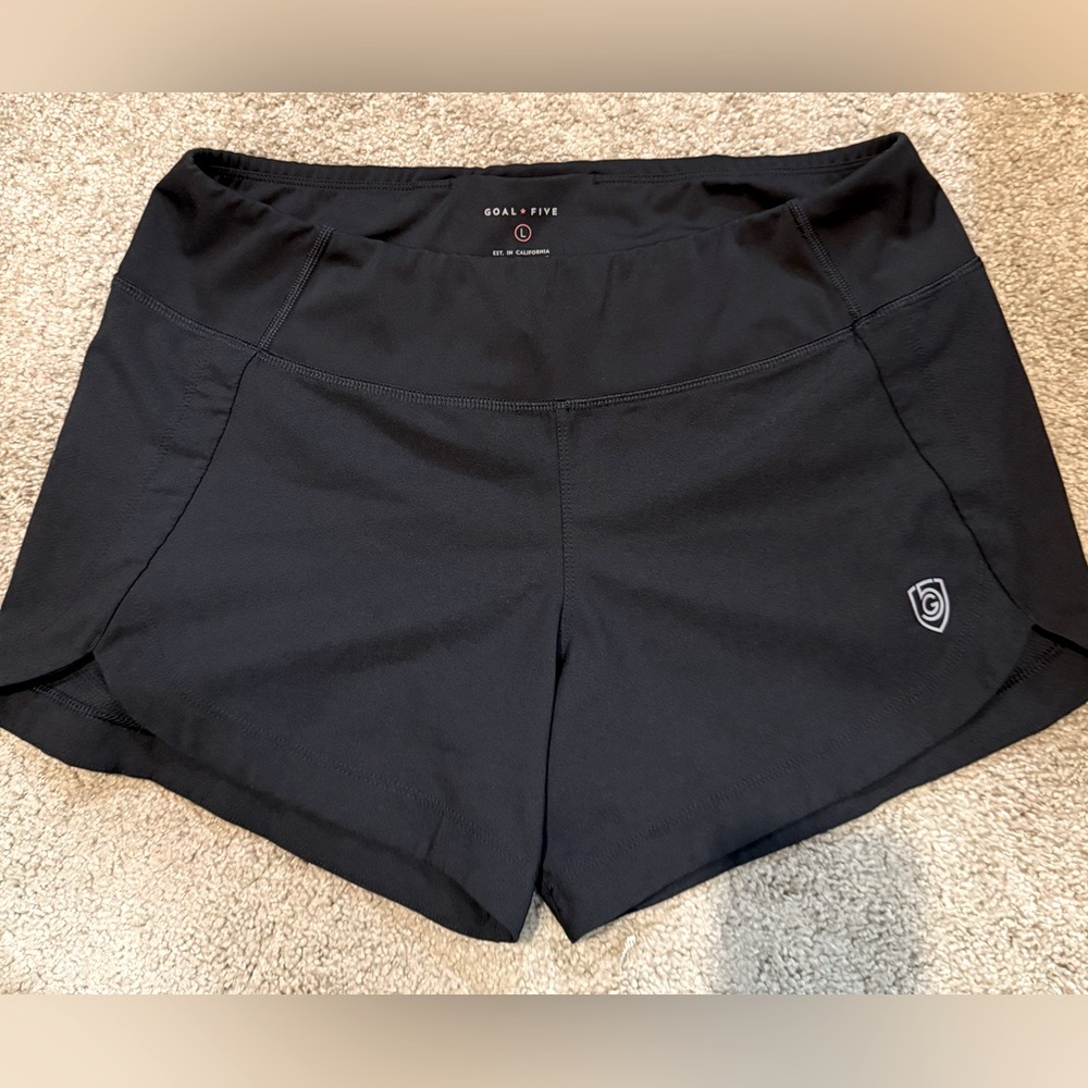 Goal Five athletic Women's Black Shorts. New without tags. Never worn.
